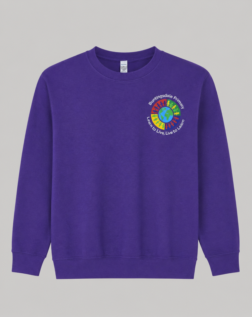 Buntingsdale Primary - School Jumper - Embroidered