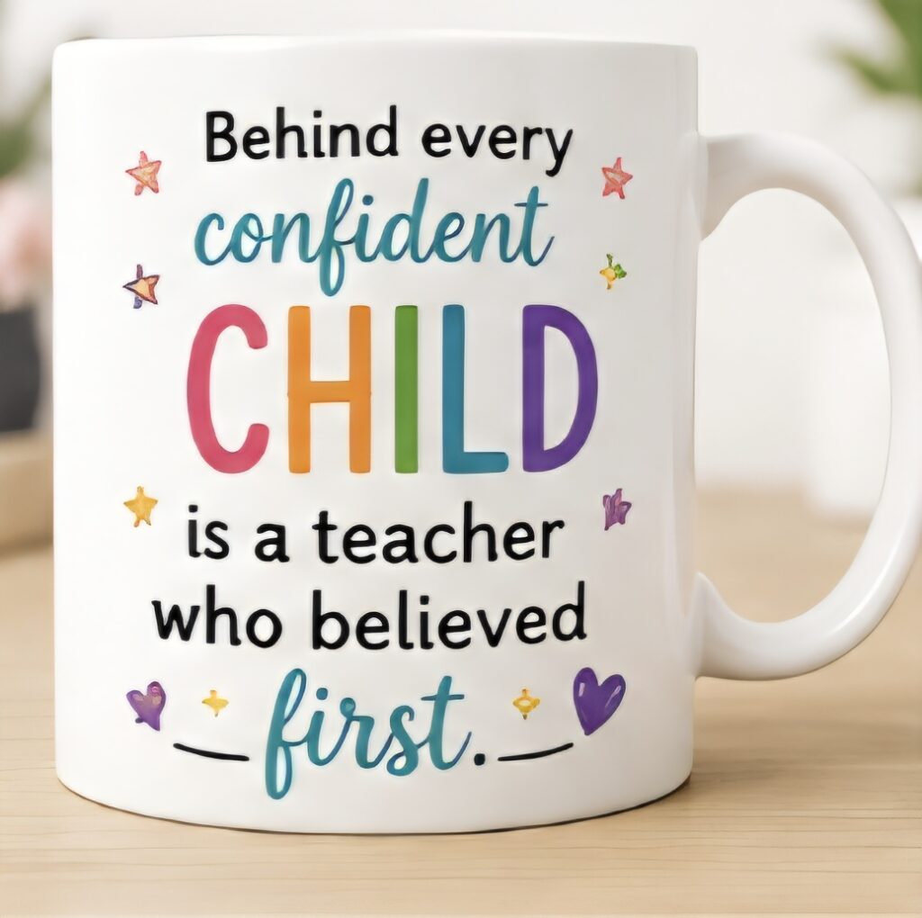 Teacher Mug - Confident