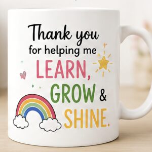 Teacher Mug - Learn, Grow & Shine