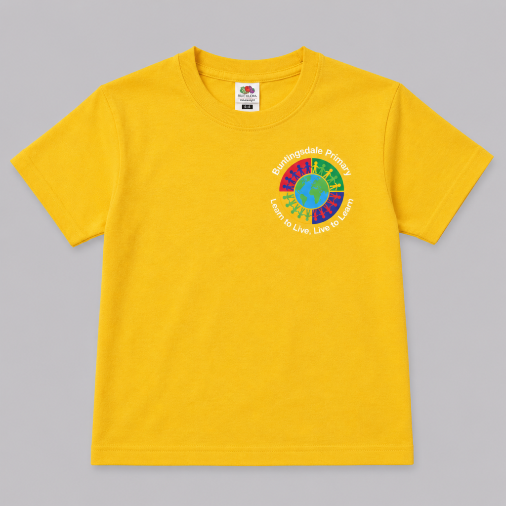 Buntingsdale Primary - PE T-Shirt - Embroidered
