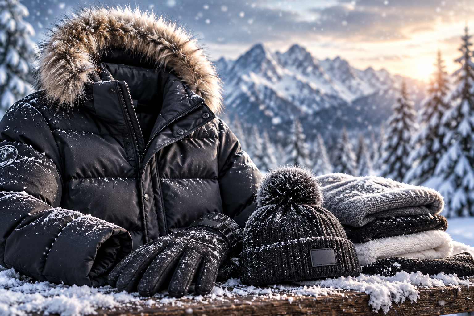 Winter coats and outerwear